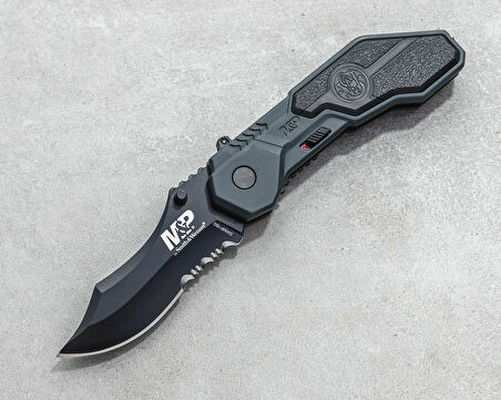 Smith & Wesson® M&P MAGIC®  Assisted Flipper 2.9" Black Liner Lock Combo Bıçak SWMP1BS