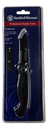 Smith & Wesson® Special Tactical Tanto Katlanır Çakı CKTACBSDCP