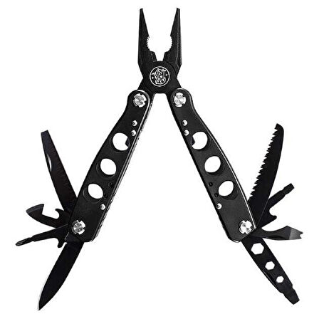 Smith & Wesson® 15 Function Multitool Çok Amaçlı Pense Siyah SWMT1CP