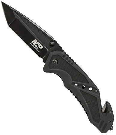Smith Wesson® M&P® TANTO BLACK Survivor Rescue Knife Carbon Taktik Çakı SWMP11BCP 