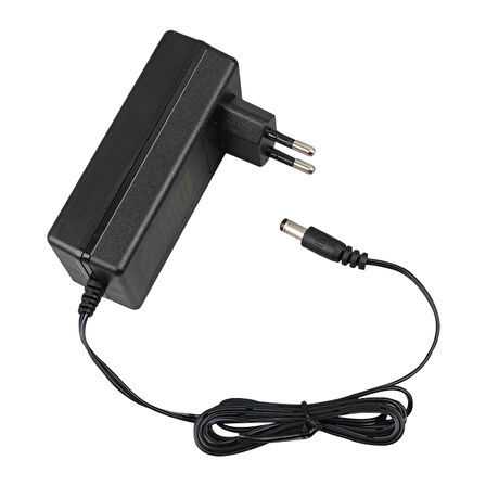 Ayt 21 Volt 2 Amper 5.5x2.5 Mm Uçlu Kırmızı Yeşil Ledli Priz Tipi Şarjlı Matkap Adaptörü Şarj Cihazı Aleti