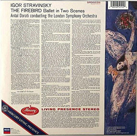 Antal Dorati - London Symphony Orchestra - Stravinsky - The Firebird Plak
