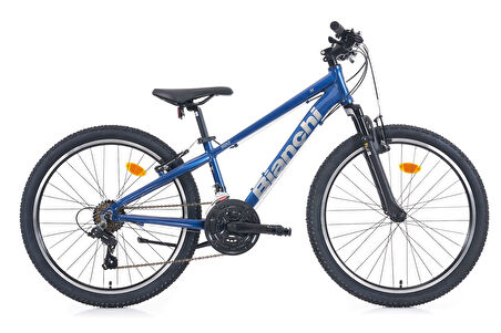 Bianchi JM00242 24 Jant V Fren Dağ Bisikleti (Lacivert Gümüş)