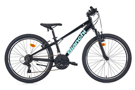 Bianchi JM00242 24 Jant V Fren Dağ Bisikleti (Siyah Celeste)