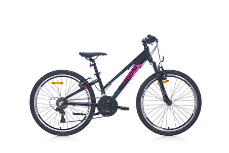 Bianchi JM00243 24 Jant V Fren Dağ Bisikleti (Siyah Eflatun)