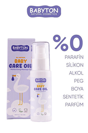 Babyton Doğal Bebek Bakım Yağı 50 ml