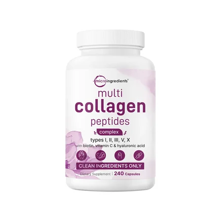Multi Collagen Peptides Complex 8' in 1 240 Capsules