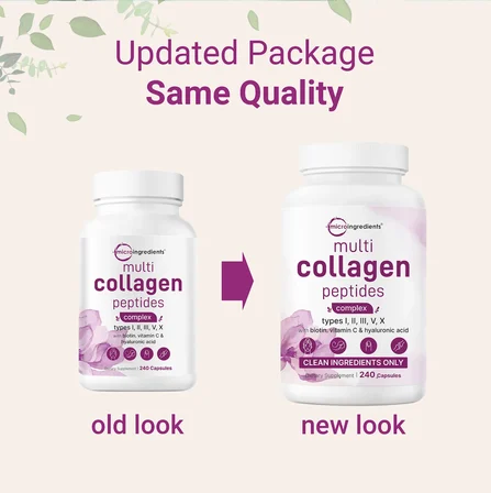 Multi Collagen Peptides Complex 8' in 1 240 Capsules