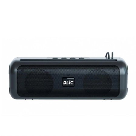BLİC BLS-72 Taşınabilir Hoparlör Siyah 12W RGB Işıklı TWS USB TF Destekli