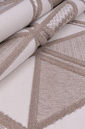 Alpina Home Dolce Sisal Krem Yumuşak Doku Salon Oturma Odası Mutfak Çocuk Odası Halısı