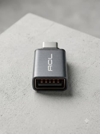 USB Type C Dönüştürücü Adaptör USB 3.0 to Type-C OTG Hızlı Veri Transferi ve Şarj Çevirici