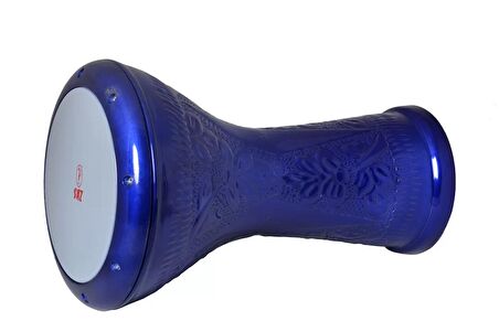 Saz 370ds-bl Çömlek Darbuka İşlemeli Statik Mavi