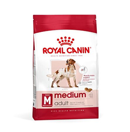 Royal Canin Orta Irklar için Yetişkin Kuru Köpek Maması 15 Kg