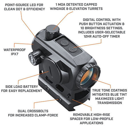 BUSHNELL TROPHY TRS-125 1X22 RED DOT