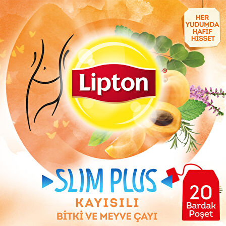 Lipton Slim Plus Kayısı Çay 20'li