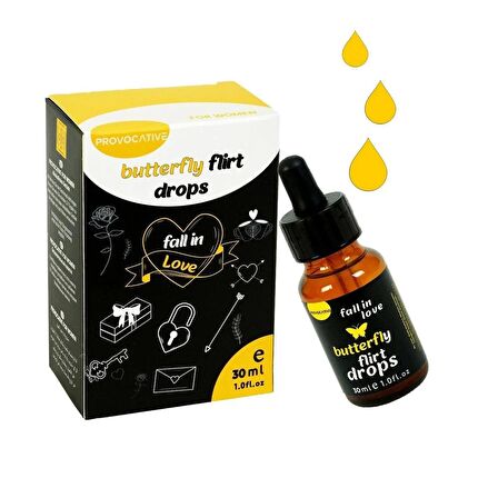 Provocative Butter fly Women Drops 30ml-Orjinal Ürün