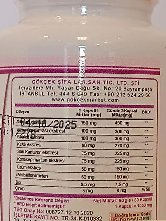 Adaçayı Kapsül ( Sage Capsule)