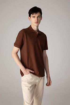 DeFacto Regular Fit Kısa Kollu Basic Düz Pike Kumaş Polo Tişört C1293AX24SPBN319