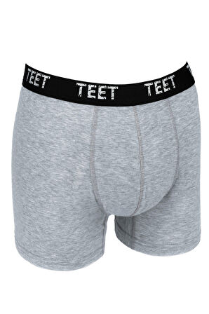 TEET Erkek Boxer Pamuklu Desenli DeLuxe 5'li Set