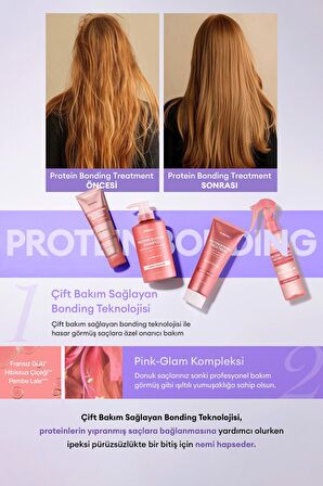 Protein Kompleksi İçeren Onarıcı Bakım Kremi Kundal Protein Bonding Treatment 250ml (Ylang Ylang)