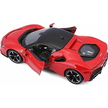 1:24 Ölçekli Ferrari SF90 Stradale Model Araba