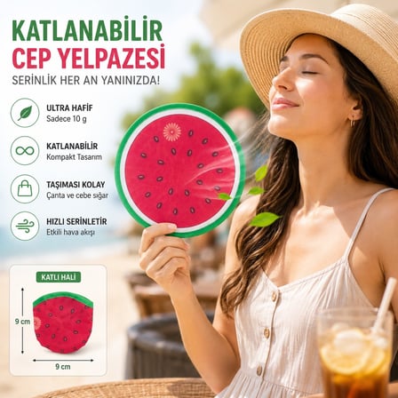 Bakgelal Katlanabilir Cep Yelpazesi – 21 Cm Kılıflı Kore Yelpazesi | Ultra Hafif, Katlanabilir, 10 Farklı Desen Seçeneği | Plaj, Seyahat, Festival Ve Günlük Kullanım İ̇Çin
