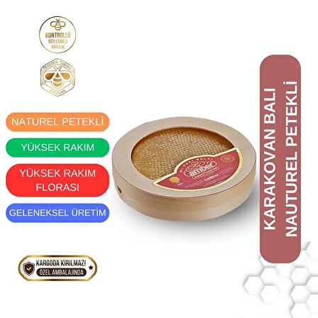 Natürel Petekli Karakovan Balı 1000 gr.