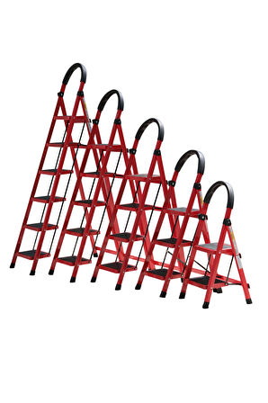 Yakut Serisi – Patika 6’lı Katlanır Merdiven | Depo, Ev ve Atölye için Güvenli Çözüm