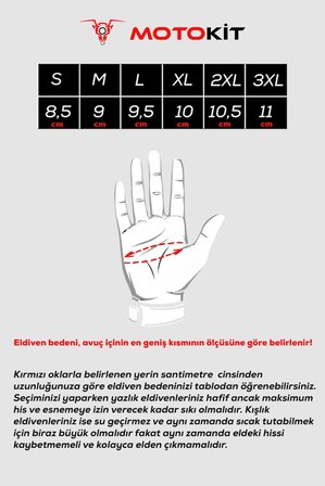 Twist Siyah / Yarım Parmak - Kaymaz Avuç İçi Özellikli Erkek Motosiklet Eldiveni