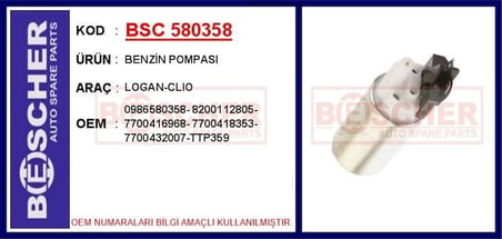 NEIMAN BENZİN POMPASI LOGAN-CLIO