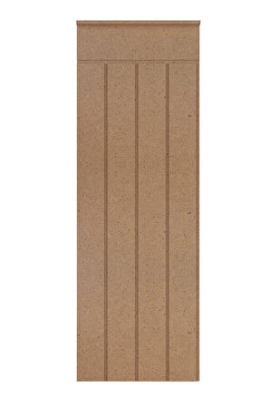 Iskandınav Model( 36 X 104 Cm )Dekoratif Duvar Paneli  Boyanabilir Ahşap 6 Mm Ham Mdf Duvar Paneli