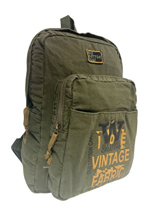 Kaliteli Vintage Salaş Disayn Günlük Gezi Spor Sırt Çantası Matanza Bag 30x42cm