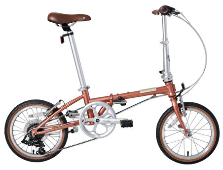 Dahon Boardwalk D7 16 Jant V Fren Katlanır Bisiklet (Bakır)