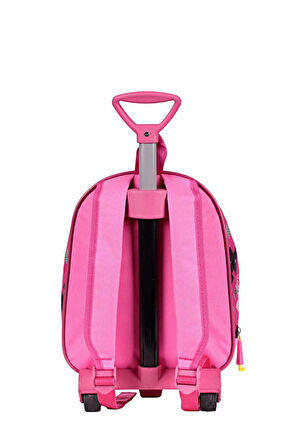 Anaokulu KREŞ Çocuk Valiz Sırt Çantası Çekçekli tekerlekli lol bebek Kız 
