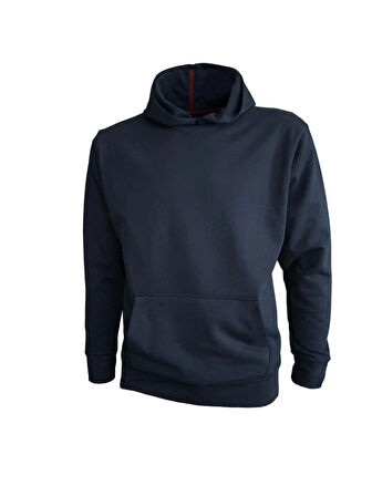 Kapüşonlu Sweatshirt - Lacivert