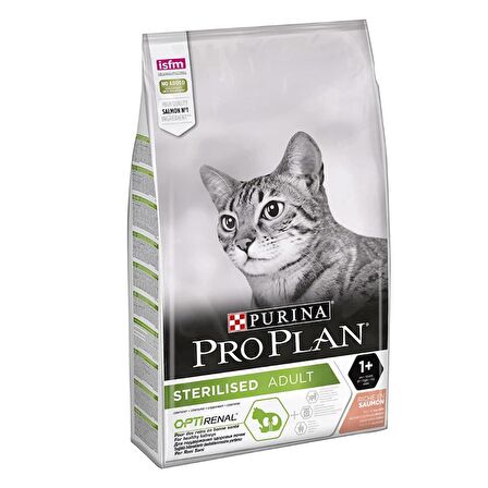 Proplan Sterilised Kısırlaştırılmış Somonlu Kedi Maması 10 Kg