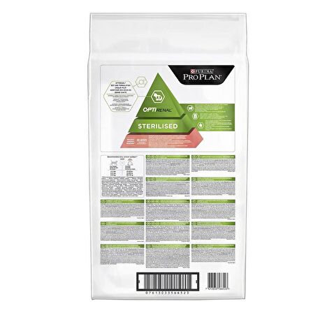 Proplan Sterilised Kısırlaştırılmış Somonlu Kedi Maması 10 Kg