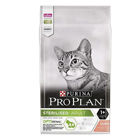 Proplan Sterilised Kısırlaştırılmış Somonlu Kedi Maması 10 Kg