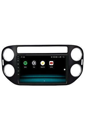 VW TİGUAN ANDROİD 10 MULTİMEDYA CARPLAY 2GB RAM + 32GB HDD NAVİGASYON EKRAN