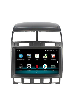 VW TOUAREG ANDROİD 10 MULTİMEDYA CARPLAY 2GB RAM + 32GB HDD NAVİGASYON EKRAN