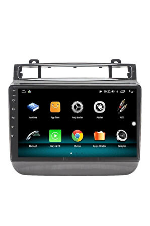 VW TOUAREG ANDROİD 10 MULTİMEDYA CARPLAY 2GB RAM + 32GB HDD NAVİGASYON EKRAN