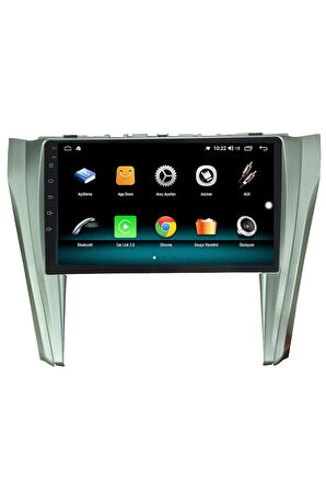 TOYOTA CAMRY ANDROİD 10 MULTİMEDYA CARPLAY 2GB RAM + 32GB HDD NAVİGASYON EKRAN