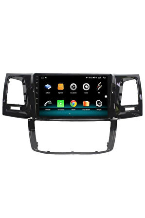 TOYOTA HİLUX ANDROİD 10 MULTİMEDYA CARPLAY 2GB RAM + 32GB HDD NAVİGASYON EKRAN