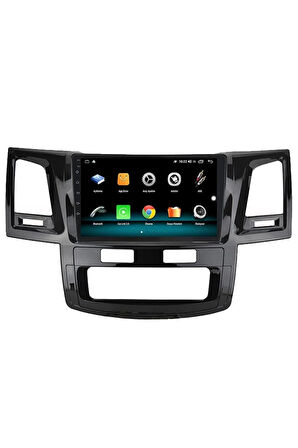 TOYOTA HİLUX ANDROİD 10 MULTİMEDYA CARPLAY 2GB RAM + 32GB HDD NAVİGASYON EKRAN