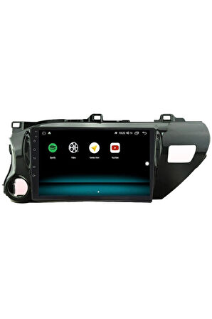 TOYOTA HİLUX ANDROİD 10 MULTİMEDYA CARPLAY 2GB RAM + 32GB HDD NAVİGASYON EKRAN