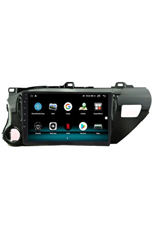 TOYOTA HİLUX ANDROİD 10 MULTİMEDYA CARPLAY 2GB RAM + 32GB HDD NAVİGASYON EKRAN