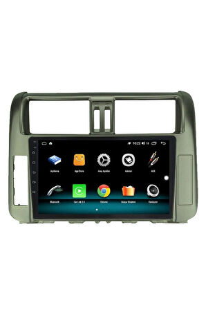 TOYOTA LAND CRUİSER PRADO ANDROİD 10 MULTİMEDYA CARPLAY 2GB RAM + 32GB HDD NAVİGASYON EKRAN