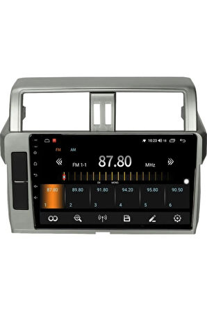 Toyota Prado Android 10 Carplay Özellikli Navigasyon Multimedya Ekran 2gb Ram + 32GB HDD