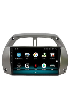 TOYOTA RAV4 ANDROİD 10 MULTİMEDYA CARPLAY 2GB RAM + 32GB HDD NAVİGASYON EKRAN