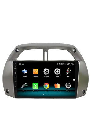 TOYOTA RAV4 ANDROİD 10 MULTİMEDYA CARPLAY 2GB RAM + 32GB HDD NAVİGASYON EKRAN